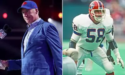 Ex-Bills Star Shane Conlan Stumbles During NFL Draft Pick Announcement