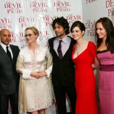 Fans Spot Emily Blunt's Orange Spray Tan in Devil Wears Prada 2 Throwback