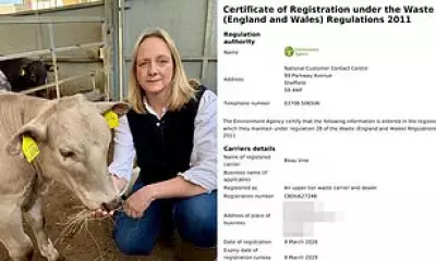 Farmer Exposes 'Ridiculous' Waste Licence System by Registering Cow as Official