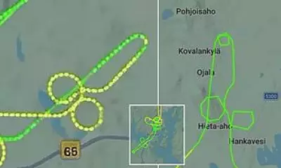 Finnish Air Force Cadets Punished for Drawing Penises in Sky with Flight Patterns