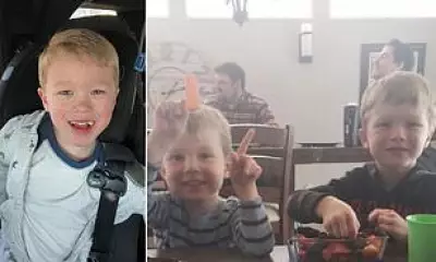 Five-Year-Old Hero Saves Brother from Icy Creek, Then Fights for His Own Life