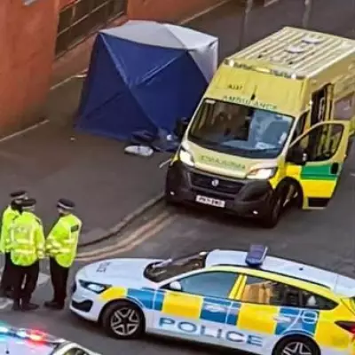Forensic Tent Set Up After Serious Incident in Cheetham Hill, Manchester