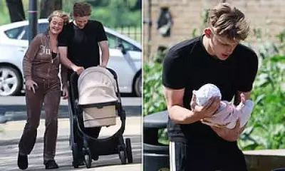 Freddy Brazier and Holly Swinburn Debut Baby Daughter Isla Jade in Essex