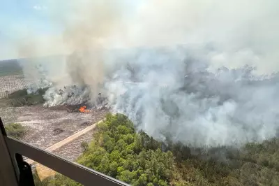 Georgia Wildfire Doubles in Size, Exceeds 31 Square Miles