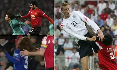 Hair Pull Red Cards Spark Controversy in Football After Martinez Dismissal