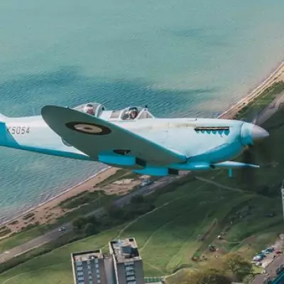 Iconic Spitfire Completes Final Flight Celebrating 90th Anniversary with Tim Peake