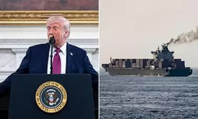 Iranian Gunboat Attacks Container Ship in Strait of Hormuz After Trump Ceasefire Extension