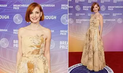 Jessica Chastain Debuts Chic Bob at Breakthrough Prize Ceremony