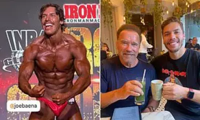 Joseph Baena Earns Pro Bodybuilder Status Following Father Arnold Schwarzenegger