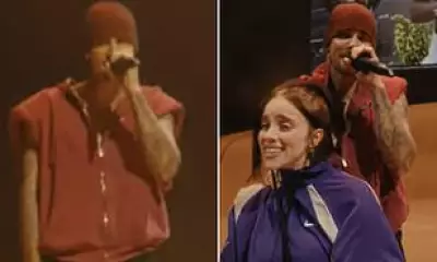 Justin Bieber Crowns Billie Eilish 'One Less Lonely Girl' in Hilarious Coachella Moment