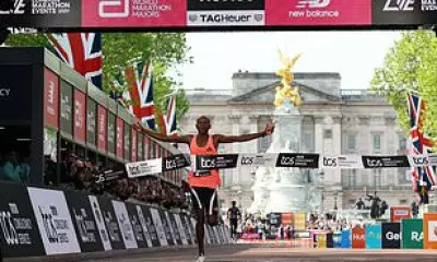 Kenyan Sabastian Sawe Breaks Two-Hour Marathon Barrier in London