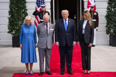 King Charles and Queen Camilla Bid Farewell to Trump at White House