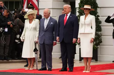 King Charles and Queen Camilla Welcomed to US by Donald Trump at White House
