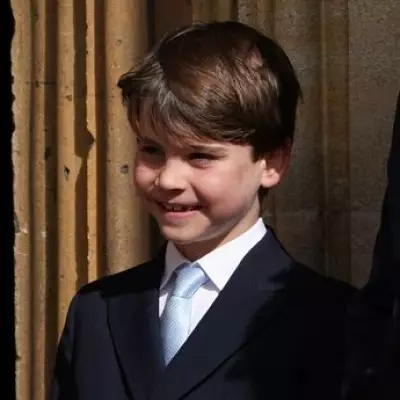 King Charles Shares Playful Moment with Grandson Prince Louis at Easter Service