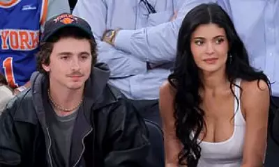 Kylie Jenner and Timothee Chalamet Enjoy Courtside Date at NBA Playoffs