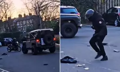 Land Rover Driver Rams Alleged Machete-Wielding Thief in Brixton Car Park