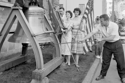 Liberty Bell Replicas: A Quest for 1950s Treasury Bells Across the US