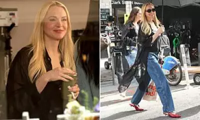 Lindsay Lohan Shines on Set of New TV Series Count My Lies in New York