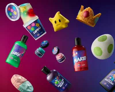 Lush's Super Mario Galaxy Collection: A Nostalgic Dive into Gaming Toiletries