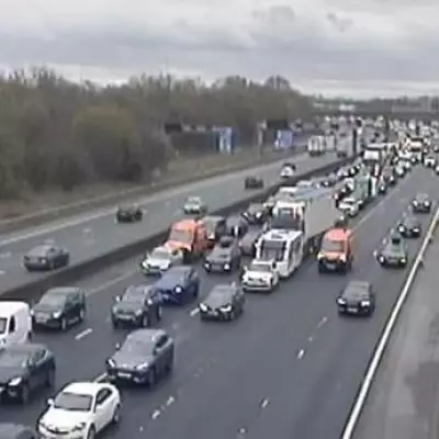 M6 Crash Causes Severe Easter Delays, Lane Closed Near Preston