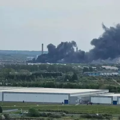 Massive Fire Erupts in Port Talbot, Wales: Smoke Seen for Miles