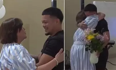 Mother and Son Reunite After 20 Years at Emotional Louisiana Birthday Surprise