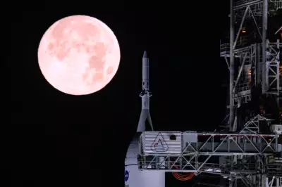 NASA's Artemis II Launch: Crewed Lunar Mission Begins After Pink Moon Rise