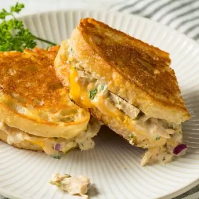 Nutritionist's Tuna Melt Hack: Swap Mayo for Cottage Cheese for Creamy, Protein-Packed Lunch