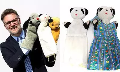 Original 1960s Sooty, Sweep and Soo Puppets Sell for £15,000 at Auction