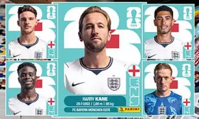 Panini Sticker Book Hints at Tuchel's England World Cup Squad