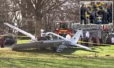 Philadelphia Flight School Plane Crashes in Park After Engine Failure