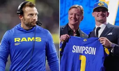 Rams Coach McVay Denies Anger Over Draft Pick, Clarifies Mood