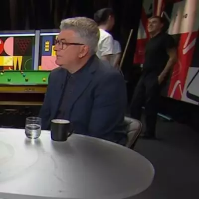 Ronnie O'Sullivan Practises After Win, Spotted on BBC Broadcast