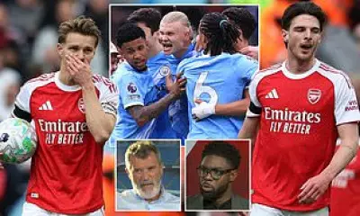 Roy Keane Clashes with Neville and Richards Over Arsenal's Title Race Defeat