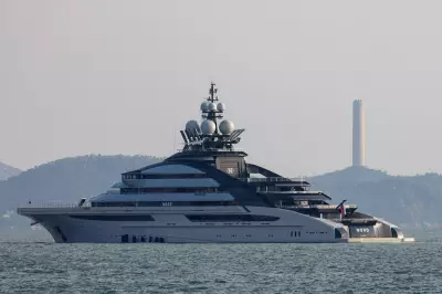Russian Oligarch's Superyacht Crosses Blockaded Strait of Hormuz
