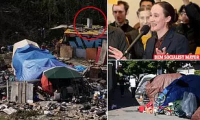 Seattle's Homeless Crisis Deepens as Makeshift Chimney Emerges in Ballard Encampment