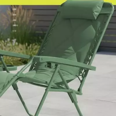 Shoppers Hail 'Extremely Comfortable' Zero Gravity Garden Chairs Now Under £100