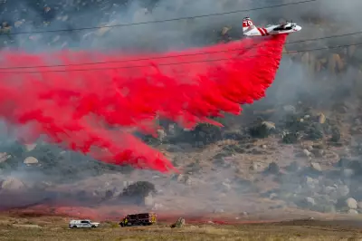 Springs Fire Wildfire Expands Rapidly in Southern California, Forcing Evacuations