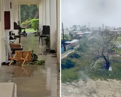 Super Typhoon Sinlaku Devastates Northern Mariana Islands, Thousands in Shelters