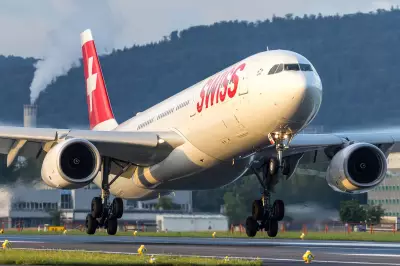 Swiss Air Flight Aborts Takeoff in Delhi After Engine Fire, Six Injured