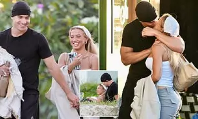 Tammy Hembrow's PDA-Filled Beach Day with Younger Boyfriend Grayson Te Moana