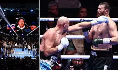 TV Star Arrested for Rape at Tyson Fury Fight in VIP Area of Tottenham Stadium