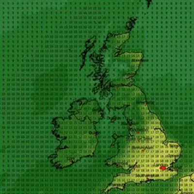 UK Braces for Mini-Heatwave as Maps Reveal 21C Highs in Southeast