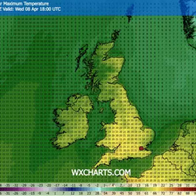 UK Braces for Three-Day Mini Heatwave with Temperatures Soaring to 22C