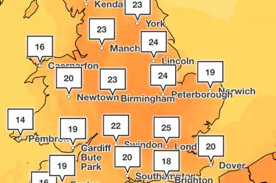 UK Set for 25C Heatwave Ahead of Bank Holiday Weekend