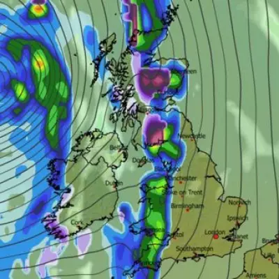 UK Snow Alert: 12 Major Cities Brace for Unseasonal Saturday Flurries