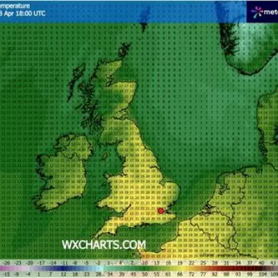 UK Weather: 22C Scorcher Forecast for 5 Regions After Storm Dave Chaos