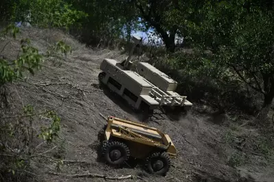 Ukraine's Robot Army Forces Russian Surrender in Historic Battlefield First