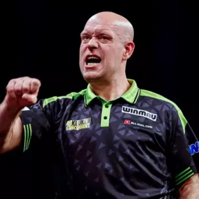 Van Gerwen Vows to Quit Darts if Defeated by Unterbuchner After Fiery Clash
