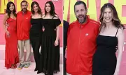 Adam Sandler's Family Shines at Roommates Premiere in Hollywood Outing